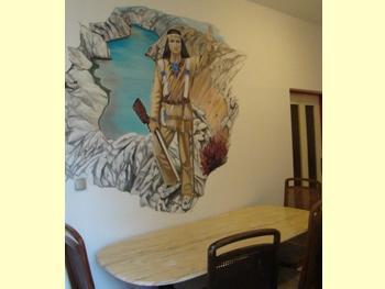 Peinture murale de Winnetou