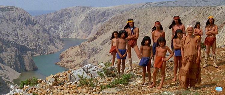 Les enfants du pueblo apache