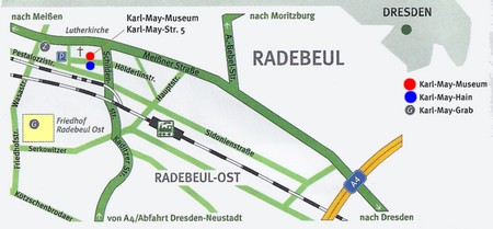 Carte Radebeul