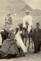 Karl May et son épouse Emma en en Egypte (1900)